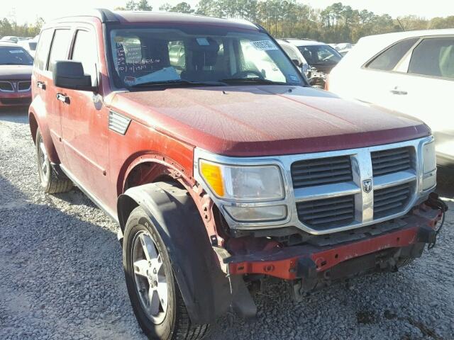 1D8GT28K89W544054 - 2009 DODGE NITRO SE RED photo 1