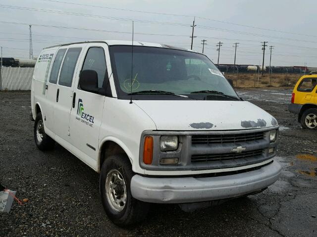 1GCHG35R111164246 - 2001 CHEVROLET EXPRESS G3 WHITE photo 1