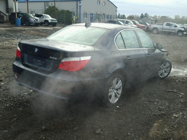 WBANV1C58AC388340 - 2010 BMW 528 XI BLUE photo 4