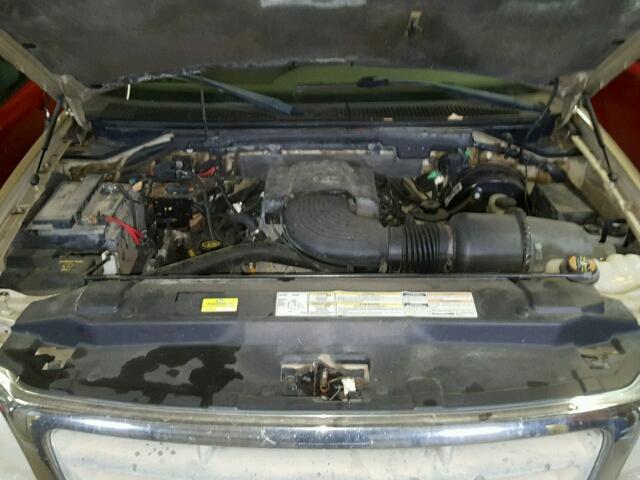 1FTRW07WX1KE27952 - 2001 FORD F150 SUPER GOLD photo 7