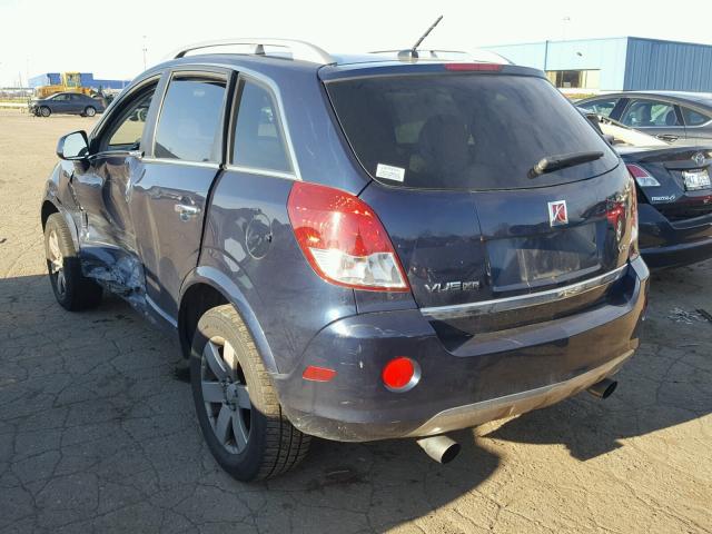 3GSCL53748S577844 - 2008 SATURN VUE XR BLUE photo 3