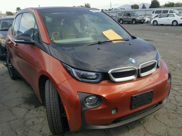 WBY1Z2C51FV287517 - 2015 BMW I3 BEV RED photo 1