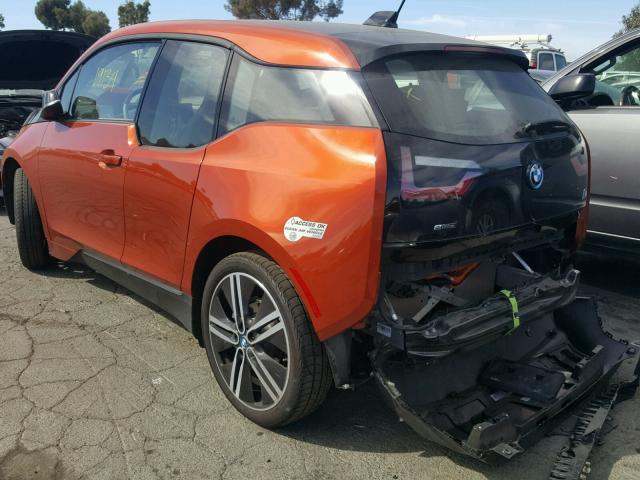 WBY1Z2C51FV287517 - 2015 BMW I3 BEV RED photo 3