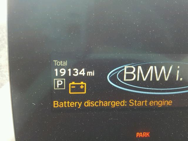 WBY1Z2C51FV287517 - 2015 BMW I3 BEV RED photo 8