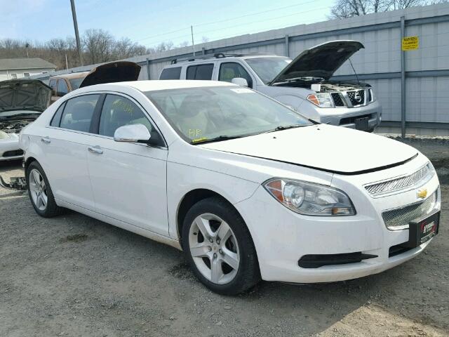 1G1ZA5EU6BF162351 - 2011 CHEVROLET MALIBU LS WHITE photo 1