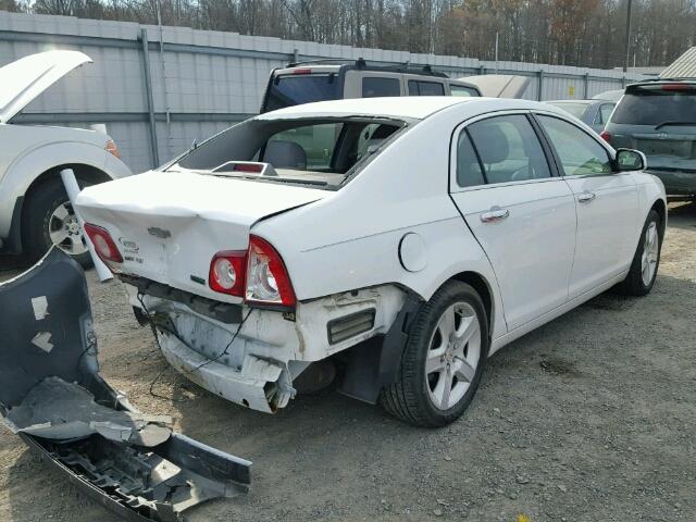 1G1ZA5EU6BF162351 - 2011 CHEVROLET MALIBU LS WHITE photo 4