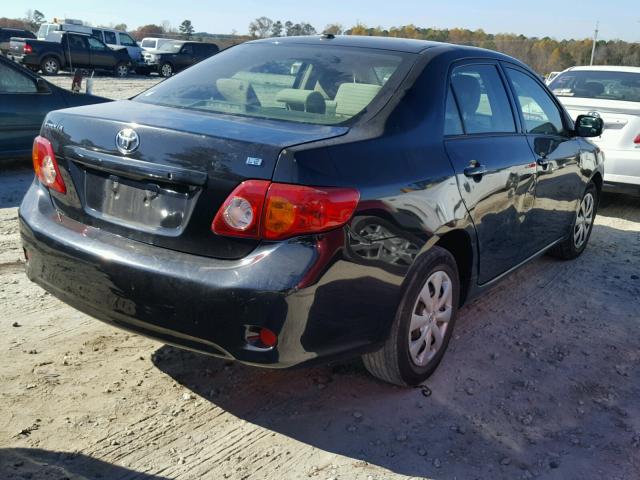 JTDBL40E999040945 - 2009 TOYOTA COROLLA BA BLACK photo 4