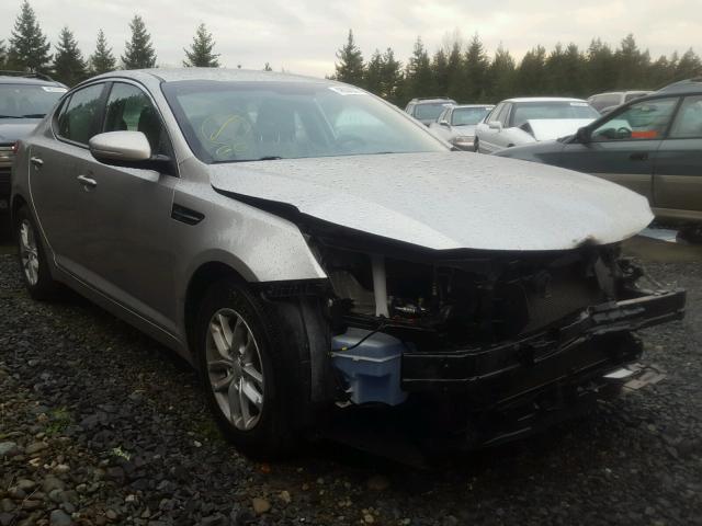 KNAGM4A72C5289814 - 2012 KIA OPTIMA LX SILVER photo 1