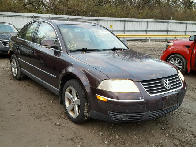 WVWRH63B94P207550 - 2004 VOLKSWAGEN PASSAT GLX BROWN photo 1