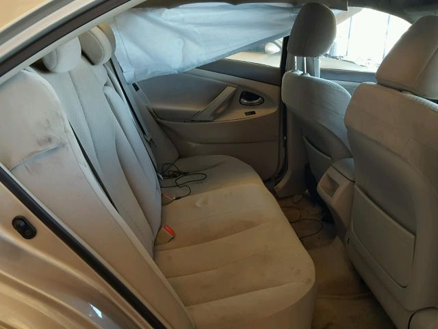 4T1BE46K58U263224 - 2008 TOYOTA CAMRY CE BEIGE photo 6