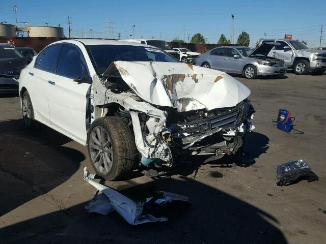 1HGCR2F56FA149454 - 2015 HONDA ACCORD SPO WHITE photo 1