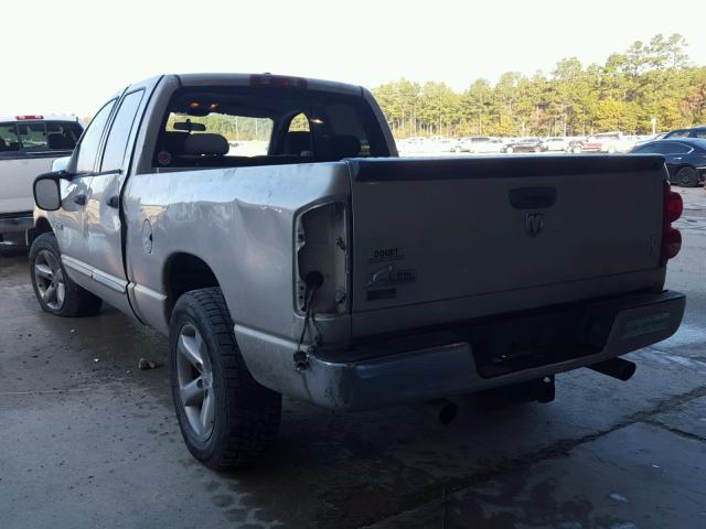 1D7HA18N78J241409 - 2008 DODGE RAM 1500 S SILVER photo 3