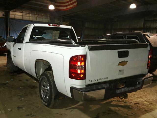 1GCEC14XX8Z237290 - 2008 CHEVROLET SILVERADO WHITE photo 3