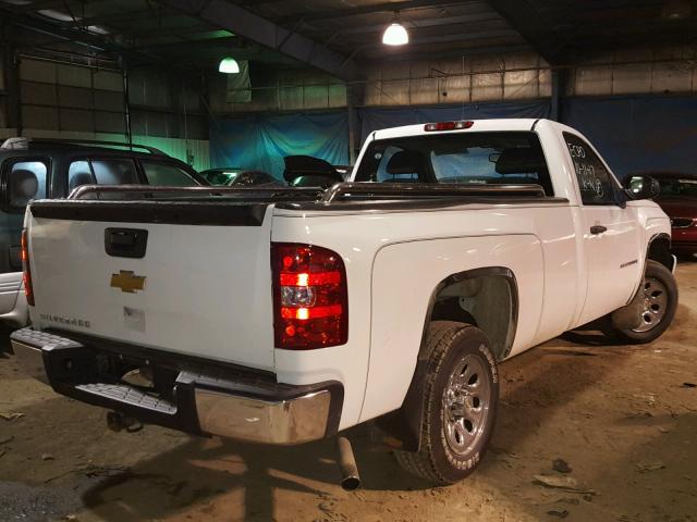 1GCEC14XX8Z237290 - 2008 CHEVROLET SILVERADO WHITE photo 4