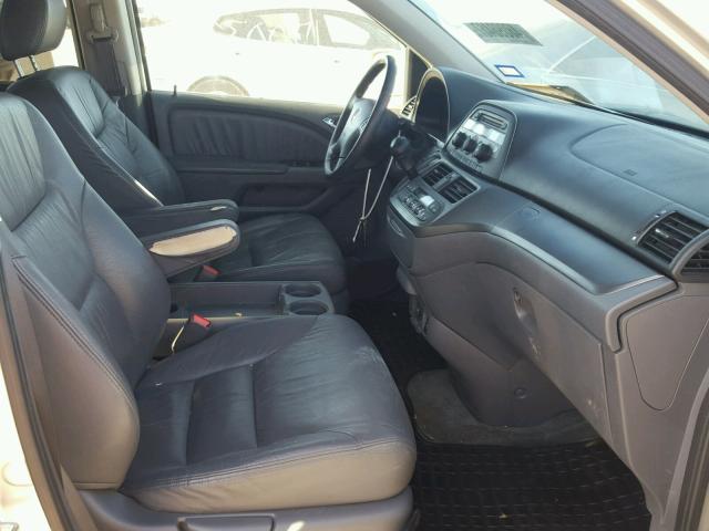 5FNRL386X7B441445 - 2007 HONDA ODYSSEY EX SILVER photo 5