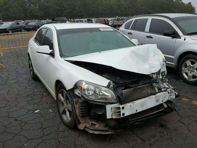 1G1ZC5EU0BF147600 - 2011 CHEVROLET MALIBU 1LT WHITE photo 1