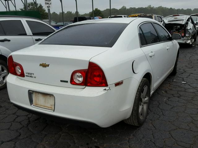 1G1ZC5EU0BF147600 - 2011 CHEVROLET MALIBU 1LT WHITE photo 4