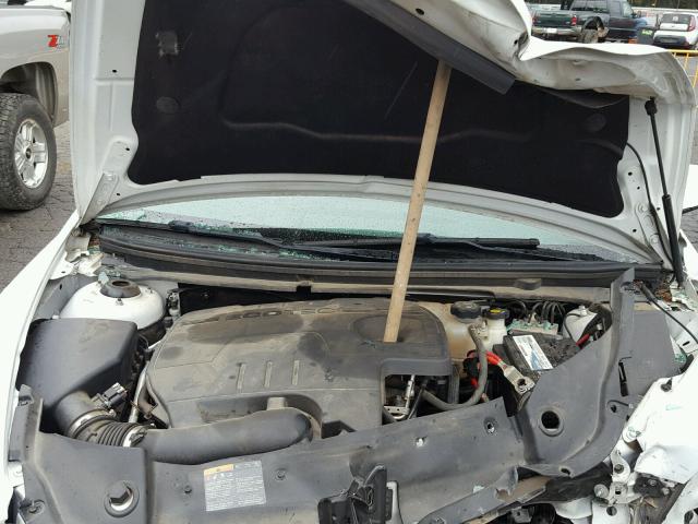 1G1ZC5EU0BF147600 - 2011 CHEVROLET MALIBU 1LT WHITE photo 7