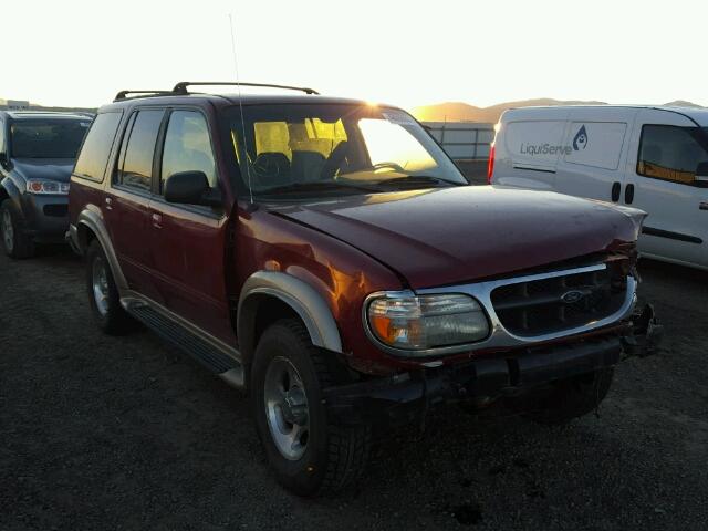 1FMZU34E3XZA35863 - 1999 FORD EXPLORER RED photo 1