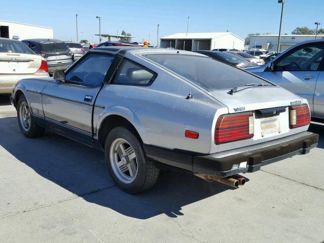 JN1CZ04S6CX623717 - 1982 DATSUN 280ZX GRAY photo 3