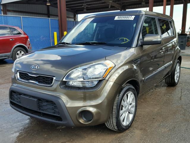 KNDJT2A67C7479068 - 2012 KIA SOUL + BROWN photo 2