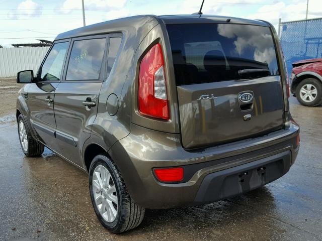 KNDJT2A67C7479068 - 2012 KIA SOUL + BROWN photo 3