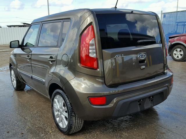 KNDJT2A67C7479068 - 2012 KIA SOUL + BROWN photo 3