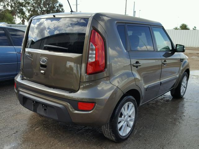 KNDJT2A67C7479068 - 2012 KIA SOUL + BROWN photo 4