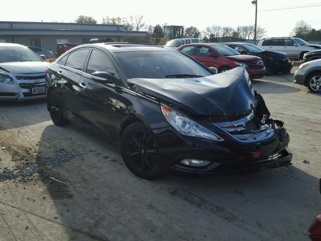 5NPEC4AC4BH282386 - 2011 HYUNDAI SONATA SE BLACK photo 1