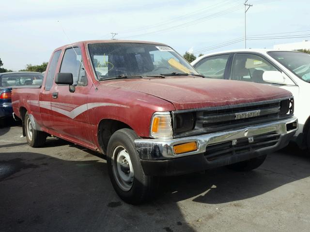 JT4RN93P1L5012199 - 1990 TOYOTA PICKUP 1/2 BURGUNDY photo 1