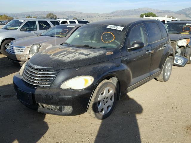 3A4FY58B76T276199 - 2006 CHRYSLER PT CRUISER BLACK photo 2