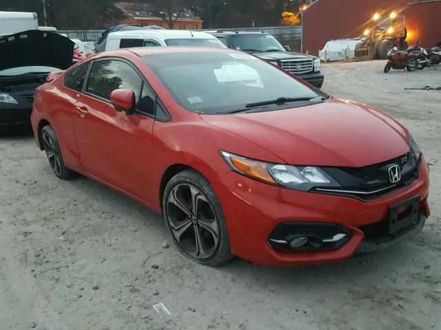 2HGFG4A50EH701682 - 2014 HONDA CIVIC SI RED photo 1