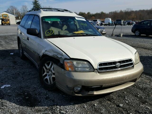 4S3BH675127644008 - 2002 SUBARU LEGACY OUT WHITE photo 1