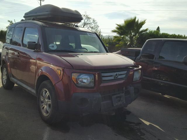 5J6YH28748L018417 - 2008 HONDA ELEMENT EX MAROON photo 1