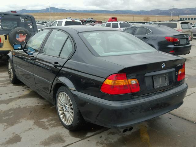 WBAEU33422PF70831 - 2002 BMW 325 XI BLACK photo 3