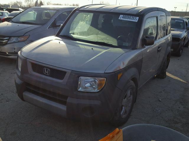 5J6YH28523L005771 - 2003 HONDA ELEMENT EX GRAY photo 2