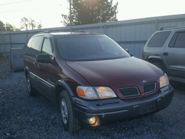 1GMDU03E1XD176423 - 1999 PONTIAC MONTANA / BURGUNDY photo 1