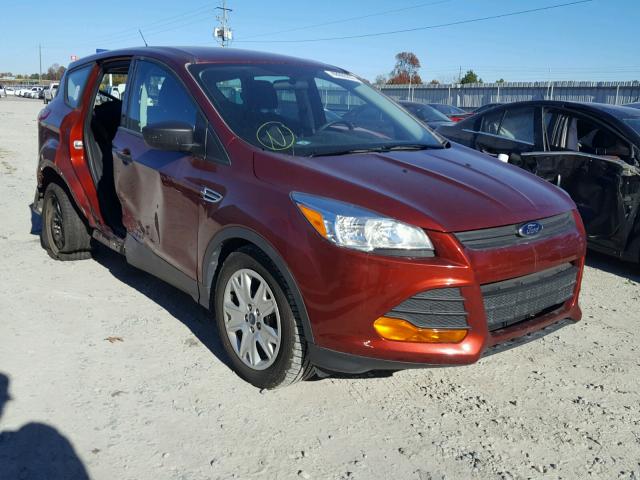 1FMCU0F75EUB69075 - 2014 FORD ESCAPE S ORANGE photo 1