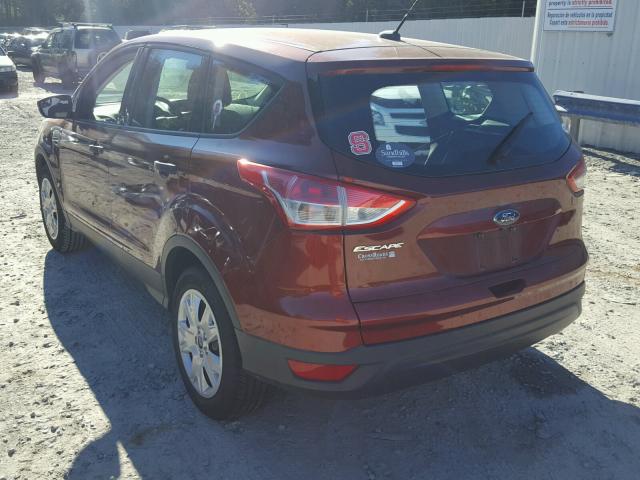 1FMCU0F75EUB69075 - 2014 FORD ESCAPE S ORANGE photo 3