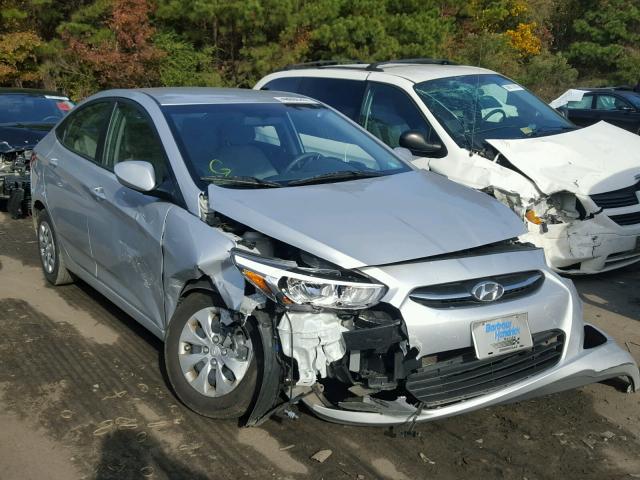 KMHCT4AEXFU914520 - 2015 HYUNDAI ACCENT GLS SILVER photo 1