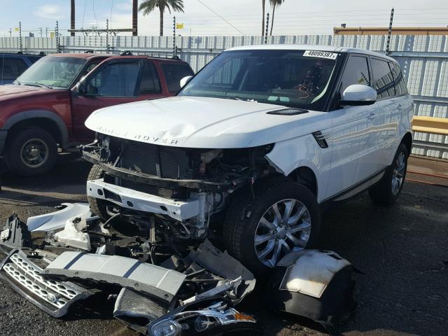 SALWR2VF5FA538889 - 2015 LAND ROVER RANGE ROVE WHITE photo 2