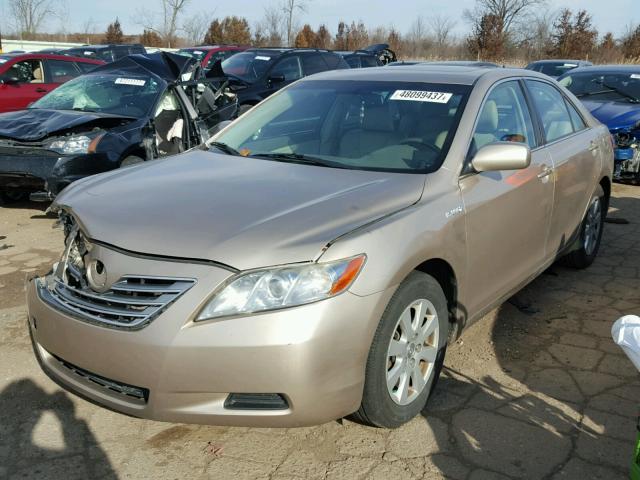 JTNBB46K673019790 - 2007 TOYOTA CAMRY NEW TAN photo 2