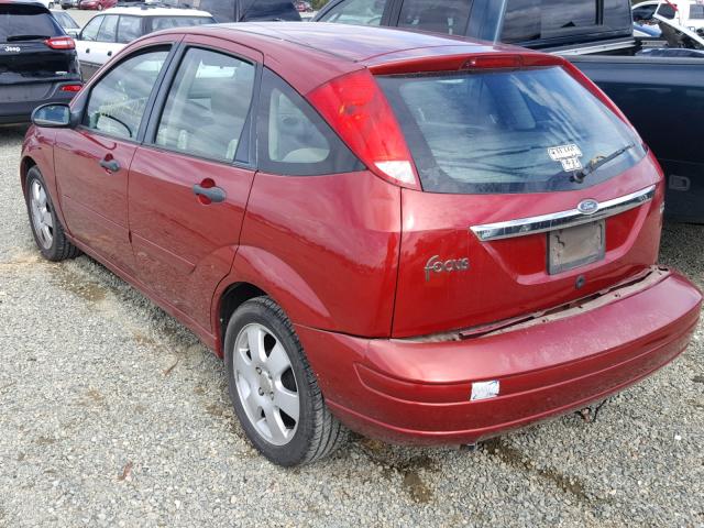 3FAFP37312R116288 - 2002 FORD FOCUS ZX5 RED photo 3