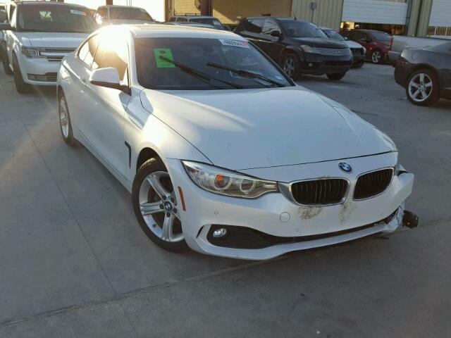 WBA3N7C58EK221479 - 2014 BMW 428 I WHITE photo 1