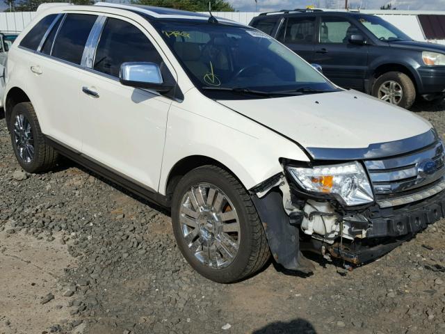 2FMDK49C88BB28640 - 2008 FORD EDGE LIMIT WHITE photo 1