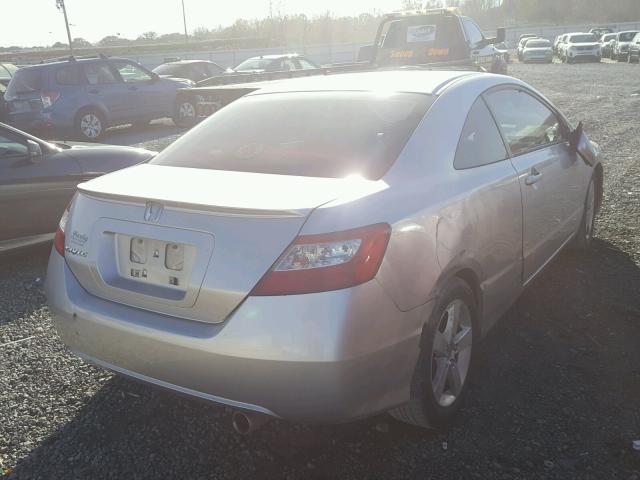 2HGFG12826H556217 - 2006 HONDA CIVIC EX ვერცხლისფერი ფოტო 4
