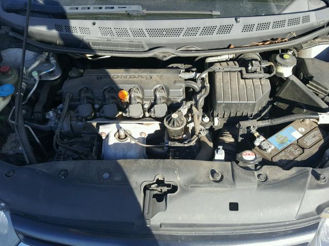 2HGFG12826H556217 - 2006 HONDA CIVIC EX ვერცხლისფერი ფოტო 7