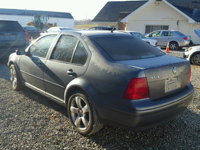 3VWSK69M43M074810 - 2003 VOLKSWAGEN JETTA GLS GRAY photo 3