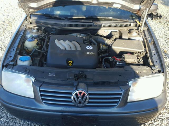 3VWSK69M43M074810 - 2003 VOLKSWAGEN JETTA GLS GRAY photo 7