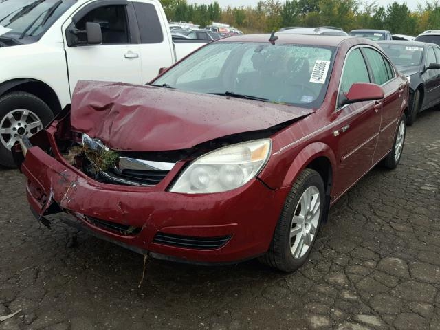 1G8ZR57589F176455 - 2009 SATURN AURA GREEN BURGUNDY photo 2